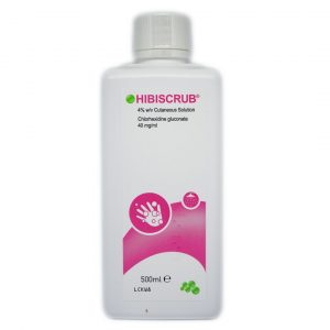 Hibiscrub antimicrobial skin cleanser