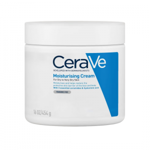 CeraVe Moisturising Cream 454g — ceramides & hyaluronic acid for dry skin