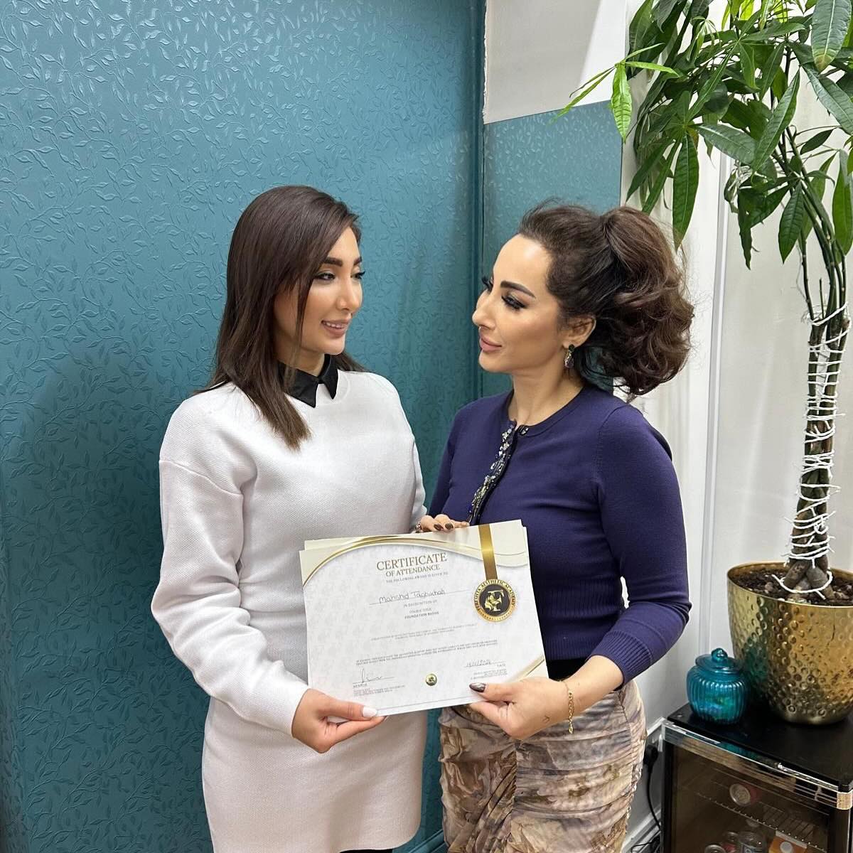 Aesthetics training certificate awarded at a Bury Aesthetics Academy CPD course