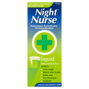 Night Nurse Liquid 160ml — night-time cold and flu oral solution