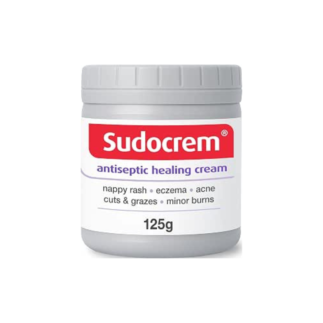 Sudocrem Antiseptic Healing Cream 125g - zinc oxide barrier cream for nappy rash, eczema and acne