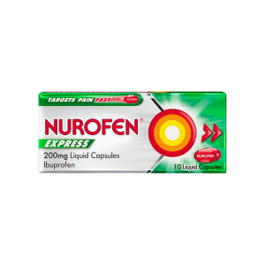 Nurofen Express 400mg 10 Caps – Bury Healthcare Online