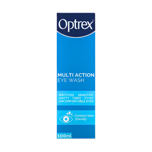 Optrex Multi Action Eye Wash 100ml with Eye Bath – Bury Healthcare Online