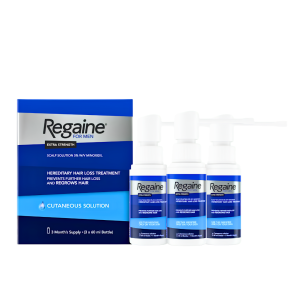 Regaine for Men Extra Strength Scalp Solution 5% w/v Minoxidil - 3 Month Supply – Bury Healthcare Online