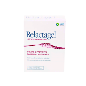 Relactagel lactic acid vaginal gel 7 x 5ml tubes to treat and prevent bacterial vaginosis (BV)
